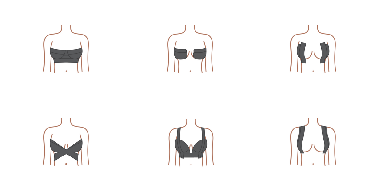 NOUDY TAPE X BROWN - Breast Tape